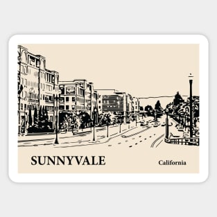 Sunnyvale - California Sticker